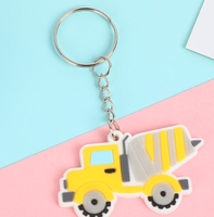 Porte-clés en PVC de dessin animé - Accessoire universel pour hommes et femmes - Décoration murale - Porte-clés avec boucle