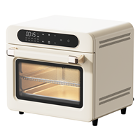 Four électrique de cuisine haute capacité 18L, grille-pain, friteuse à air numérique 1500W multifonction sans huile