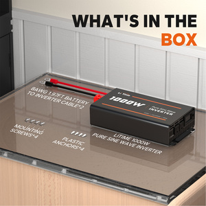 Инвертор LiTime 1000W 12V с чистой синусоидой |   Преобразователь постоянного тока в переменный для автодомов, солнечных и автономных систем - Product Image 6