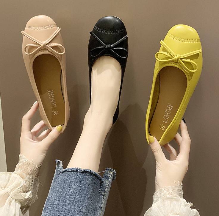 Прямая поставка от производителя; Модная обувь без шнуровки, на низком каблуке, свадебные туфли обувь для офиса на плоской подошве обувь для девочек; Женская обувь