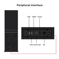 Máquina de publicidad vertical Soporte de suelo Pantalla grande de alta definición LCD Android Liberación remota Máquina todo en uno