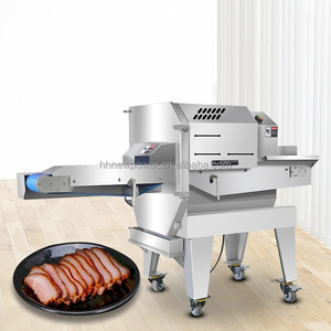 304 Stainless Steel Adjustable Steel Cooked Chicken <b>Meat</b> Bacon Salami Sausage Slicer <b>Cutting</b> Cutter <b>Machine</b> - Product Image 2
