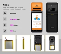 Terminal POS Portátil Inteligente Noryox NB55 de 5.5 Pulgadas, Código HS, Android 13, Batería de 6400mAh, con Impresora Portátil de 58mm