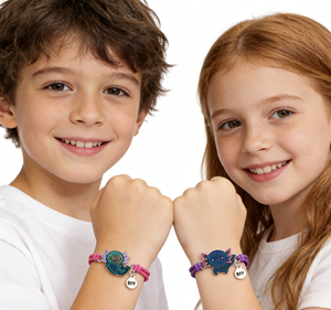 Bijoux magiques thermosensibles qui changent <span class=keywords><strong>de</strong></span> couleur pour enfants, bijoux d'humeur, cadeau pour la Journée des enfants - Product Image 3