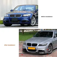 Für BMW 3er E90 LCI 2009-2012 Frontstoßstangen-Eckverkleidung M-Tech PP Klebemontage Exterieur-Modifikationszubehör Anpassung