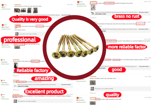 Viti per <span class=keywords><strong>legno</strong></span> in acciaio inossidabile con <span class=keywords><strong>testa</strong></span> <span class=keywords><strong>a</strong></span> doppia concavità Torx, zincate gialle, M6 M8 M10, 60MM-300MM, per <span class=keywords><strong>legno</strong></span> e truciolato - Product Image 5