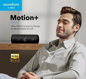 Loa Bluetooth Anker Soundcore 30W Motion với âm thanh độ phân giải cao, chống nước IPX7, loa trầm và treble mở rộng - Product Image 4