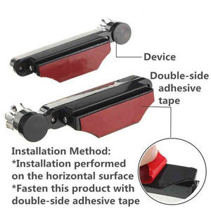 NUEVO Juego de 2 Luces Decorativas para Automóvil con Energía Eólica, Luz Ambiental Blanca, Azul y RGB, 8 LED, Luces Exteriores Decorativas para Automóvil - Product Image 5