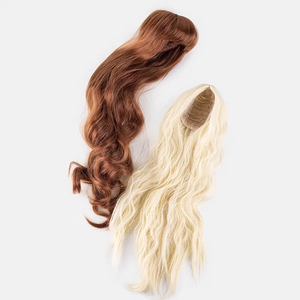 50-60CM Bjd人形カラフルロング巻き毛グラデーションヘアシミュレーション人形おもちゃウィッグメイクカバー子供DIY人形アクセサリー - Product Image 4