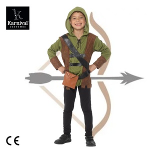 ODM vendita intera di Halloween libro settimana Cosplay costumi ragazzo pettirosso cappa di Nottingham TV & film ispirato - Product Image 2