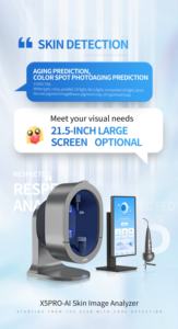 Fabricage Voorraden UV-Spectrum Vocht Haar Hoofdhuid Detectie 8 Spectra Ai Smart Face Skin Analyzer Met Rapport - Product Image 4