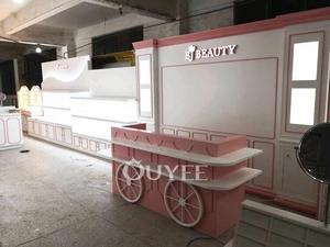 Nhà Thiết Kế Chuyên Nghiệp Tùy Chỉnh Mỹ Phẩm Đồ Nội Thất, Thép Không Gỉ Cửa Hàng Bán Lẻ Phù Hợp - Product Image 5