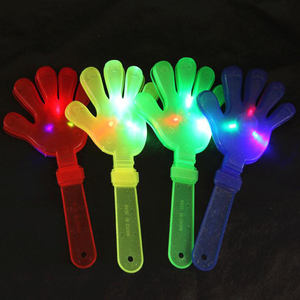 Wholesale Advertising Sport Fans Cheering Flashinglight <strong>Hand</strong> <strong>Clapper</strong> with <strong>Noise</strong> <strong>Maker</strong> - Product Image 5