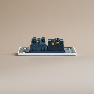 Trắng Đen PC Chất liệu <span class=keywords><strong>118</strong></span>*72 Bảng điều chỉnh Nam Mỹ tiêu chuẩn Thái Lan loại 3 cực tường ổ cắm và 1 băng đảng 1 cách chuyển đổi ánh sáng - Product Image 6