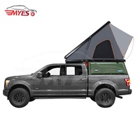 Tente de toit en triangle pour véhicule 4x4, personnalisée, 1 à 2 personnes, pliable, étanche, pour SUV MPV, coque rigide