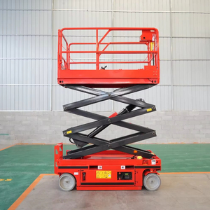 แพลตฟอร์มยกไฮดรอลิกไฟฟ้าแบบขับเคลื่อนด้วยตัวเอง Hyder FSJY6 6 เมตร รับน้ำหนัก 450 กก. - ชุดควบคุมไร้สาย - Product Image 1