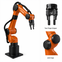 Bras robotique collaboratif léger à sept axes, charge utile de 7 kg, portée de 800 mm, pour la manutention, en vente directe d'usine, OEM ODM