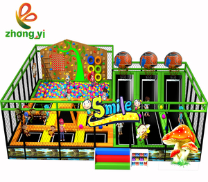 Trampolín interior para centro comercial para niños y adolescentes, trampolín Bungee para Parque, gimnasio y cama de salto - Product Image 1