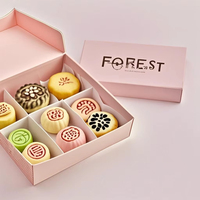 Boîte de Pâtisserie en Carton de Qualité Alimentaire, Personnalisée, en Gros, pour Biscuits, Mochi et Donuts