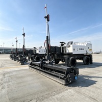 Niveleuse laser à béton autotractée Radiant pour applications commerciales de revêtements de sol de grande envergure