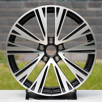 Jantes BZ personnalisées en stock, forgées et polies, 5x112, 22 pouces, style mesh, pour Mercedes GLE GLS Audi Q7 Q8 SUV de luxe