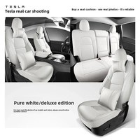 Housse de siège auto respirante pour Tesla Model Y 2021 2022 2023 2024 2025 2026 – Amélioration et modification du siège
