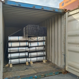 Tôles de toiture en métal galvanisé ondulé 23456789 mm, épaisseur 0,3 mm, pour la construction de bâtiments - Product Image 4