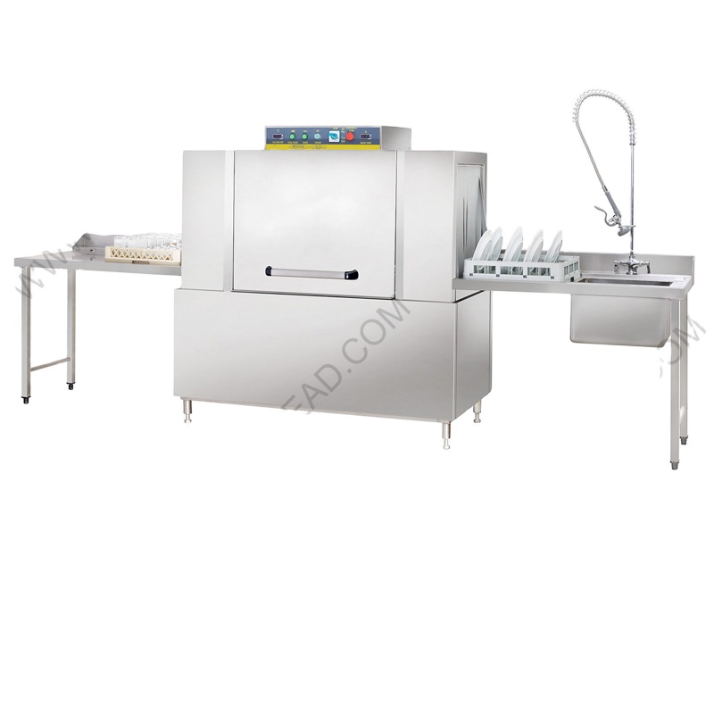 Коммерческая прочная столешница из нержавеющей стали Европейского дизайна, посудомоечная машина