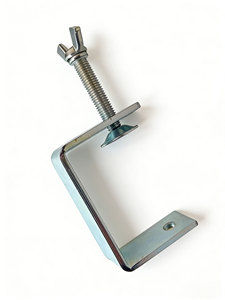 Serre-câble en acier inoxydable avec écrou à aile papillon, serrage manuel pour un fixation rapide en atelier et en construction - Product Image 6