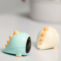 Réveil-lampe de nuit portable rechargeable en silicone pour chambre d'enfant