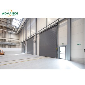 Portes Roulantes en Acier Ignifuge <span class=keywords><strong>de</strong></span> 2/3 Heures pour Entrepôt Industriel <span class=keywords><strong>Porte</strong></span> à Volet Roulant en Métal Coupe-Feu - Product Image 4