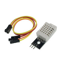 Modul Sensor Suhu dan Kelembapan Digital Single-bus DHT22 AM2302 Blok Bangunan Elektronik