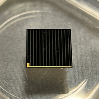 Cellule solaire GaAs triple jonction 10x10mm à haute efficacité, résistante aux radiations (30%), pour traqueur GPS, IoT, drone, UAV de précision