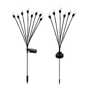 Solar-Glühwürmchen-Gartenleuchten Farbwechselnde Sternenstaub-Schwinglichter Hofweg-Dekoration IP65 Außen-Glühwürmchen-Leuchten - Product Image 2