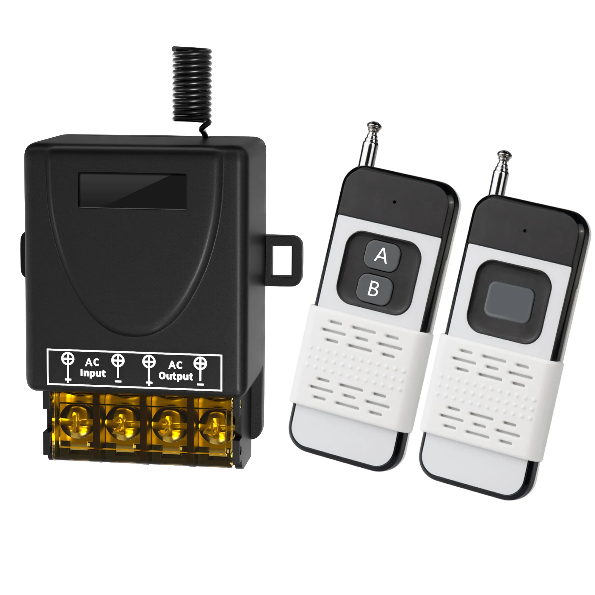 AC220V 30A Hign Power relay Wireless RF Remote Control Switch 1 Transmitter + 1 Receiver 433 MHz Remote controller