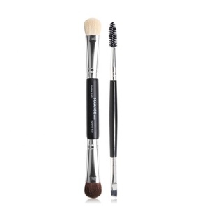 MAANGE <span class=keywords><strong>precio</strong></span> al por mayor 2 uds <span class=keywords><strong>brochas</strong></span> de sombra de <span class=keywords><strong>ojos</strong></span> de doble extremo logotipo personalizado delicado juego de <span class=keywords><strong>brochas</strong></span> de maquillaje - Product Image 5