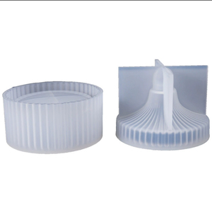 Khuôn silicon nhựa resin hình vương miện, kiểu dáng mới, hộp đựng tròn sọc, giao hàng nhanh, dùng làm dụng cụ làm bánh tự làm - Product Image 4