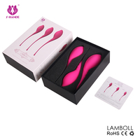 Vibrateur en silicone souple S-HANDE, jouet sexuel, exercices de Kegel, resserrement du vagin, massage, boules de Kegel Ben Wa