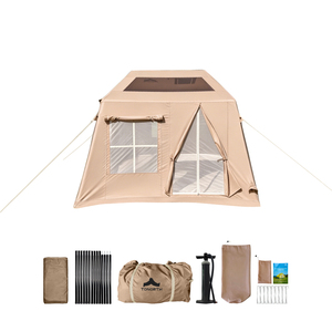 TOURUS Portable Air <b>Tent</b> Inflatable Camping Outdoor Glamping <b>Waterproof</b> Oxford Easy Setup Double Layer Family 3 Year Warranty - Product Image 5