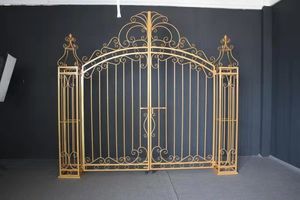 <span class=keywords><strong>Arche</strong></span> en fer forgé pour mariage, grande porte en fer, accessoires de mariage, accessoires de photographie, <span class=keywords><strong>arche</strong></span> de fleurs en soie - Product Image 6