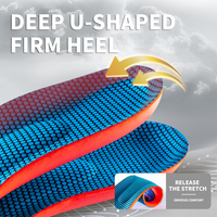 Semelles de sport pour chaussures, absorption des chocs, désodorisantes, respirantes, coussinets pour la course à pied, semelles orthopédiques