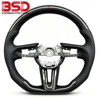 Accessoires intérieurs pour volant en fibre de carbone adaptés aux Mazda 3, 6, Axela, Atenza, RX-8, MX-5, CX-3, CX-8, CX-9, CX-4, CX-5, RX-7