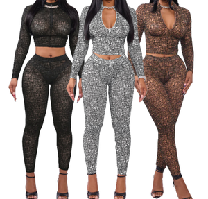 Nuovi Arrivi Estate 2026: Completo Due Pezzi Donna Trendy, Popolare e <span class=keywords><strong>Sexy</strong></span> - Product Image 1