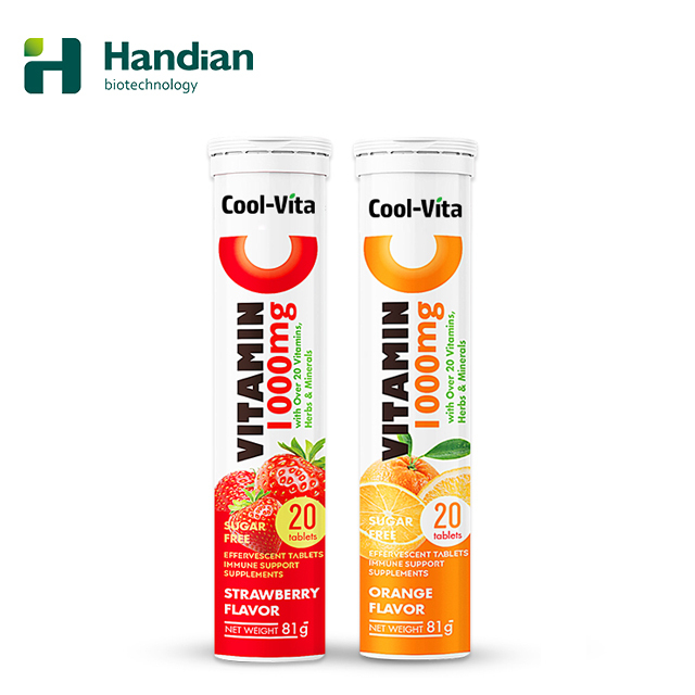 Healthcare Supplement Vitamin C Effervescent Tablet 1000mg for Immune Boost