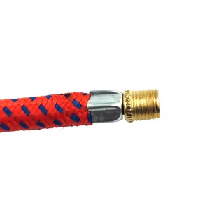 Tuyau d'air rouge de 110 mm, cousu à la machine, flexible et durable, pour extension de pompe à air manuelle - Product Image 2