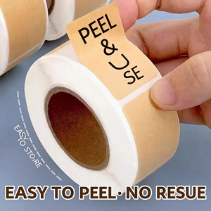 Waterproof Self Adhesive Label Matte Kraft Paper <strong>Printable</strong> <strong>Sticker</strong> Paper for Packaging DIY Labels and Craft Projects - Product Image 5