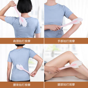 Pad Palm Clap Hand Shapemuscle Relaxant Frapper Meridian Beat Marteau Massage De Poche Slap Grattage Marteau Chauve-Souris Beat Board - Product Image 4