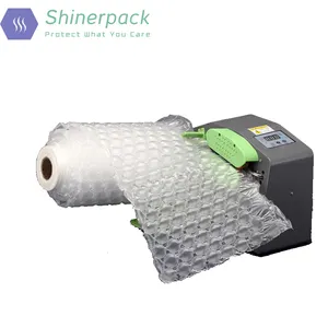 Fabrik Bester Preis Mini Hoch geschwindigkeit verpackung Bubble Film Kissen beutel Rolle Verpackungs materialien Luftkissen maschine