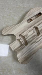 Cuerpo de guitarra eléctrica Platane madera DIY instrumento TL modelo - Product Image 4
