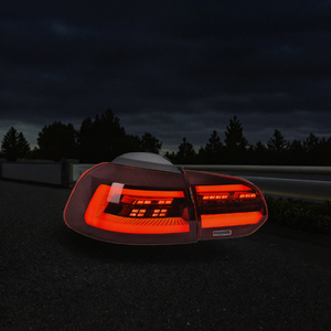 Luces Traseras LED de Estilo Deportivo para Automóvil R20 2009-2019, para Golf6 GTS, DRL, Señal Dinámica de Reversa, Rojo, Nuevo para Golf6 T - Product Image 3